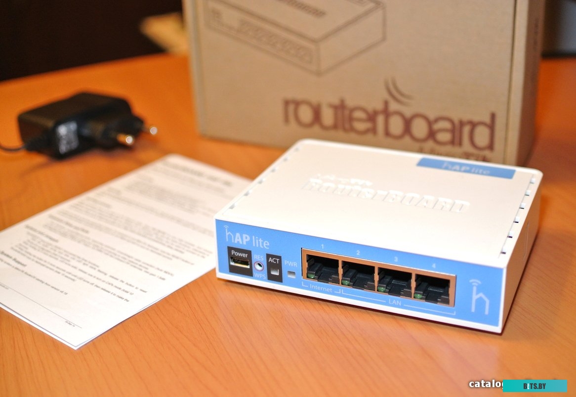 Беспроводной маршрутизатор Mikrotik hAP lite (RB941-2nD)