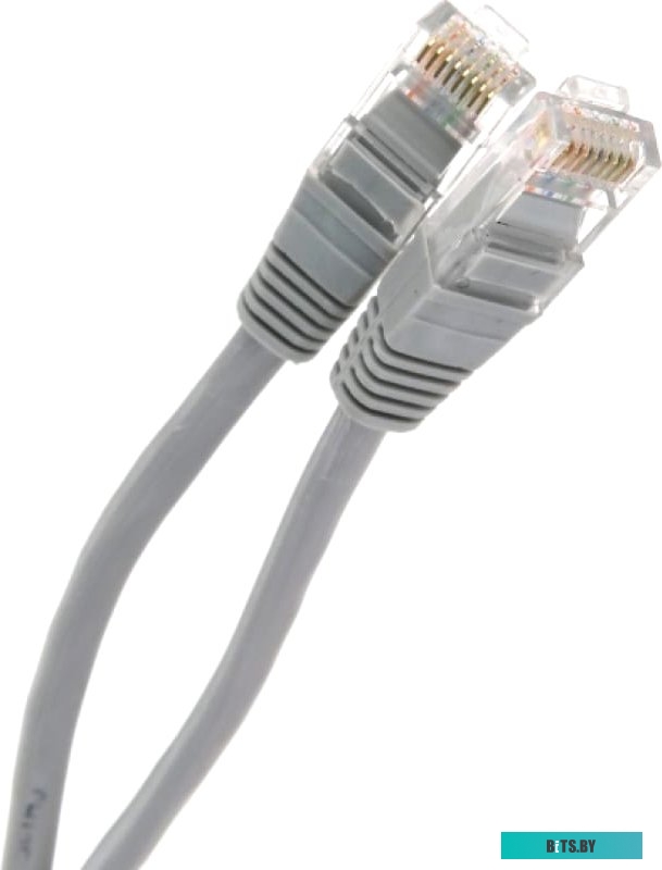 Патч-корд литой "Telecom" UTP кат.5е 30,0м серый <NA102--30M>
