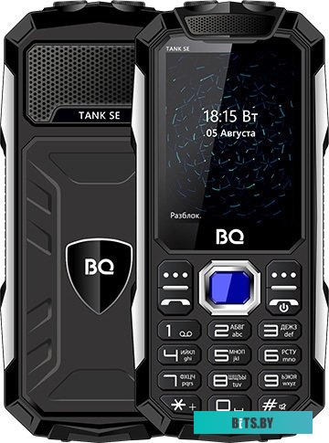 Мобильный телефон BQ-Mobile BQ-2432 Tank SE (черный)