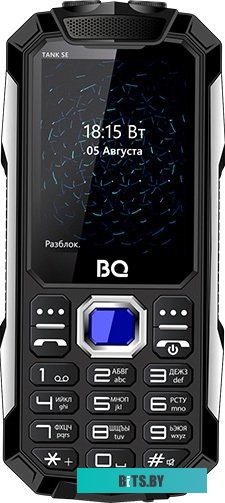 Мобильный телефон BQ-Mobile BQ-2432 Tank SE (черный)