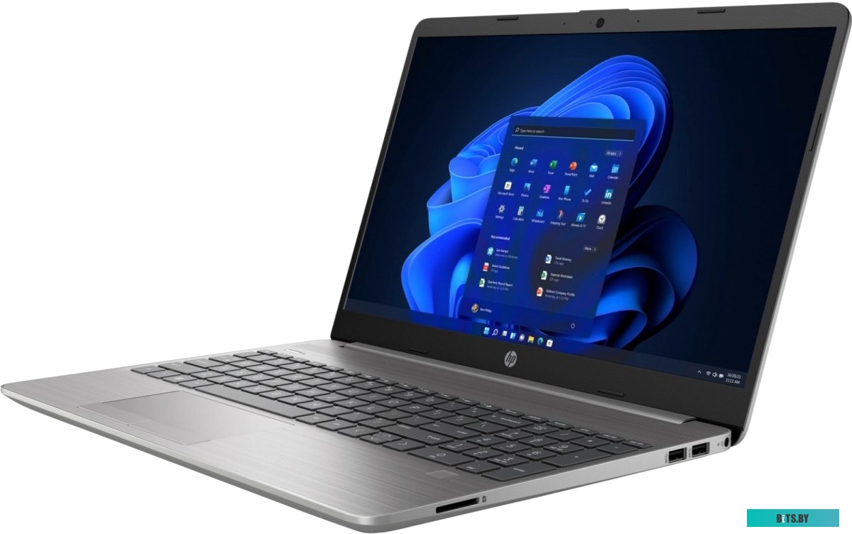 723P3EA Ноутбук HP 250 G9 Core i3 1215U 8Gb SSD256Gb Intel Iris Xe graphics 15.6" SVA FHD (1920x1080) Free DOS silver WiFi BT Cam (723P3EA)