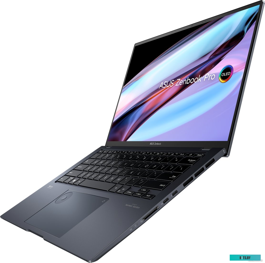 ASUS Zenbook UX6404VV-P1107X  [90NB11J1-M00540] Tech Black 14" { OLED Touch i7 13700H/16Gb/1TbSSD/RTX4060 8Gb/Win11Pro/+USB-RJ45/+ алюм корп; +чехол; 