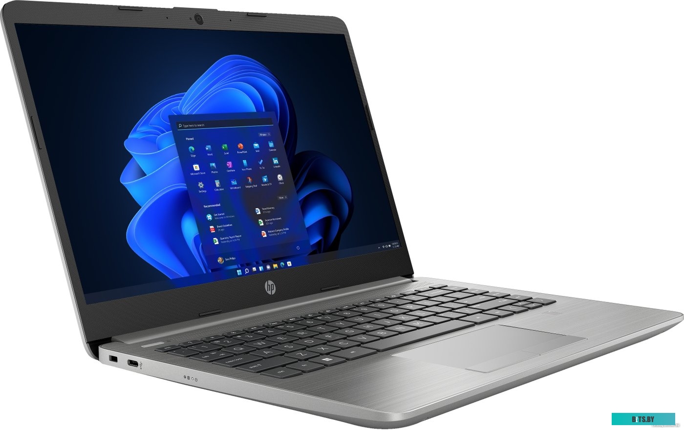 Ноутбук HP 240 G9  UMA i3-1215U Trusted Platm Module 240 G9  14 FHD AG UWVA 250 / 8GB 1D DDR4 3200/256GB/Asteroid Silver