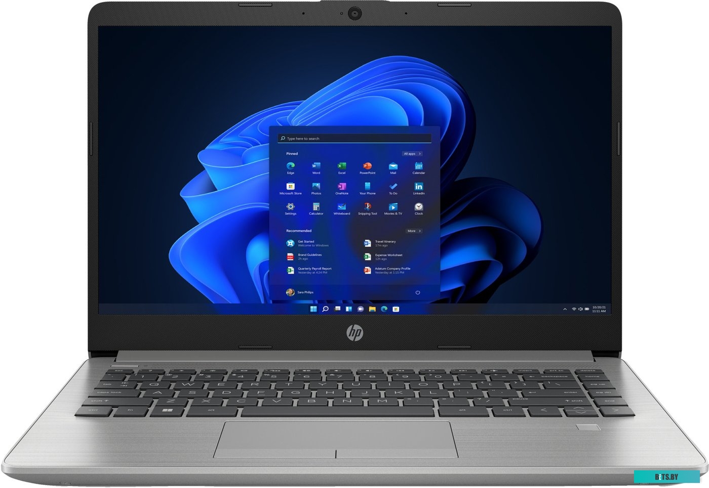 Ноутбук HP 240 G9  UMA i3-1215U Trusted Platm Module 240 G9  14 FHD AG UWVA 250 / 8GB 1D DDR4 3200/256GB/Asteroid Silver