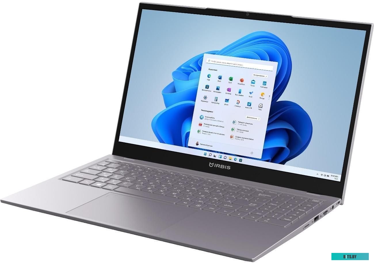 15NBP3506-NC1 Ноутбук IRBIS 15N 15.6" FHD (1920x1080) IPS AG,Core i5-1235U,8Gb DDR4-3200(1),256Gb SSD,Wi-Fi 6+BT 5,5300mAh,Metal Case,Kbd Backlit,1.77