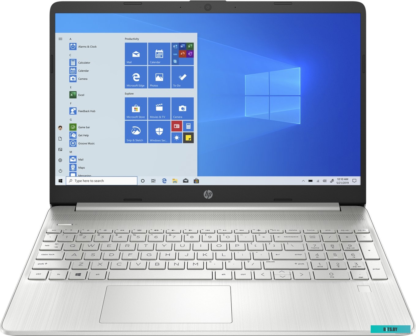 8R0M1UA Ноутбук HP 15-dy5131wm Core i3 1215U 8Gb SSD256Gb Intel UHD Graphics 15.6" IPS FHD (1920x1080) Windows 11 Home Multi Language silver WiFi BT C