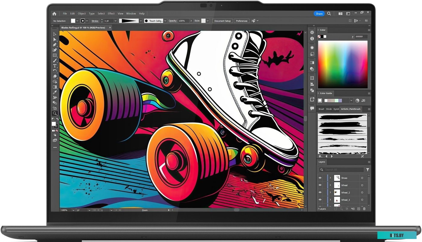 83DJ0094RU Ноутбук Lenovo Yoga 7 2-in-1 14IML9 83DJ0094RU Ultra 7 155H 32Gb SSD 1Tb Intel Arc Graphics 14 2.8K OLED TS Cam 71Вт*ч Win11 Темно-серый