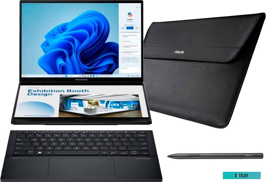 Ноутбук ASUS Zenbook 14 Duo OLED UX8406MA-QL099W <90NB12U1-M00B30>