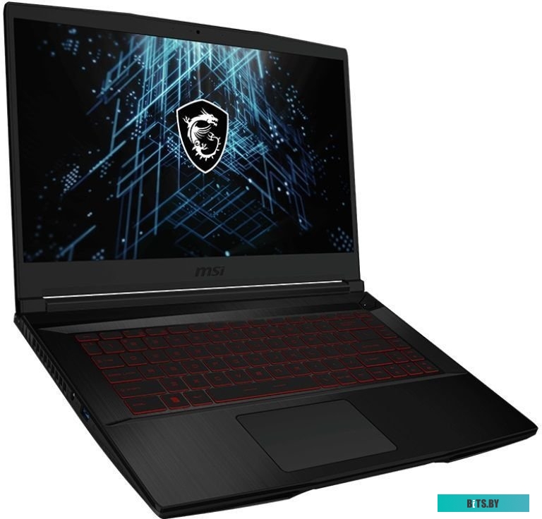 Ноутбук MSI GF63 Thin 12VE-1038XRU Core i5 12450H 16Gb SSD1Tb NVIDIA GeForce RTX4050 6Gb 15.6" IPS FHD (1920x1080) Free DOS black WiFi BT Cam (9S7-16R