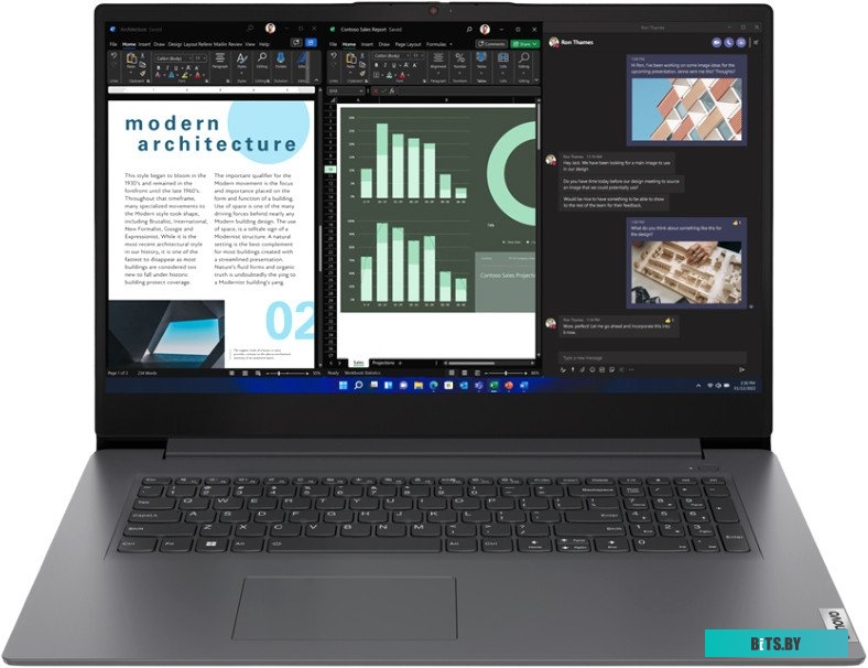 Ноутбук Lenovo V17 G4 IRU 83A2000URU