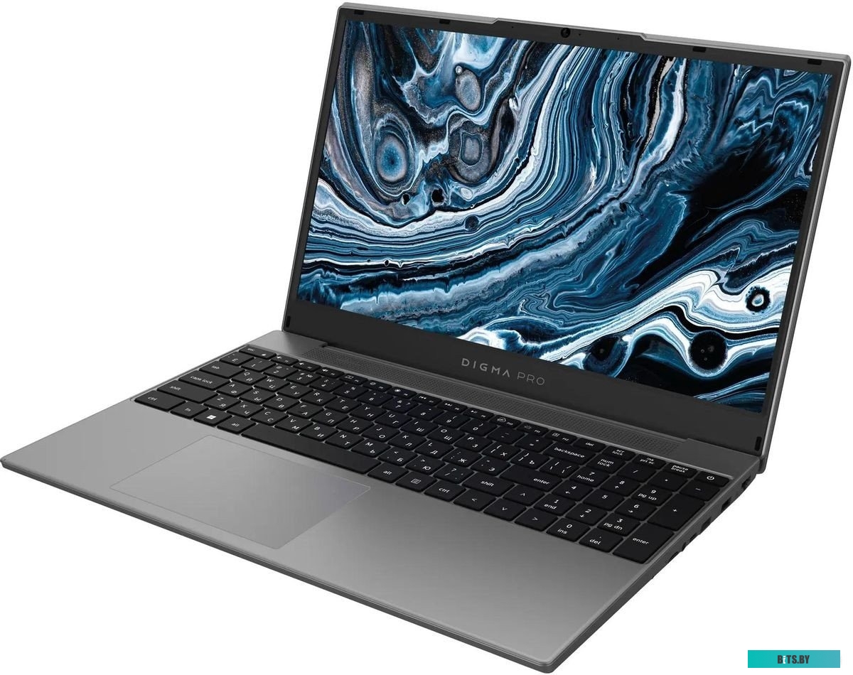 Ноутбук Digma Pro Fortis M DN15R5-ADXW02, 15.6",  IPS, AMD Ryzen 5 5600U 2.3ГГц, 6-ядерный, 16ГБ LPDDR4, 512ГБ SSD,  AMD Radeon  Vega 7, Windows 11 Pr