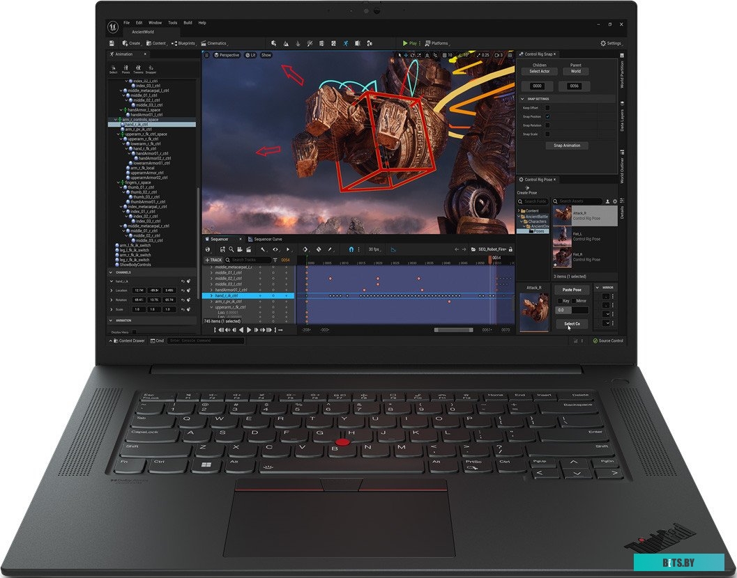Ноутбук Lenovo ThinkPad P1 Gen 6 21FV000CUE_RU