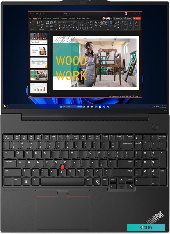 Ноутбук Lenovo ThinkPad E16 Gen 2 Graphite Black (21MBS0LL00) 21MBS0LL00