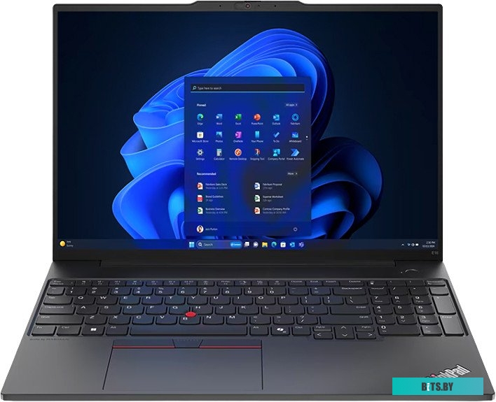 Ноутбук Lenovo ThinkPad E16 Gen 2 Graphite Black (21MBS0LL00) 21MBS0LL00