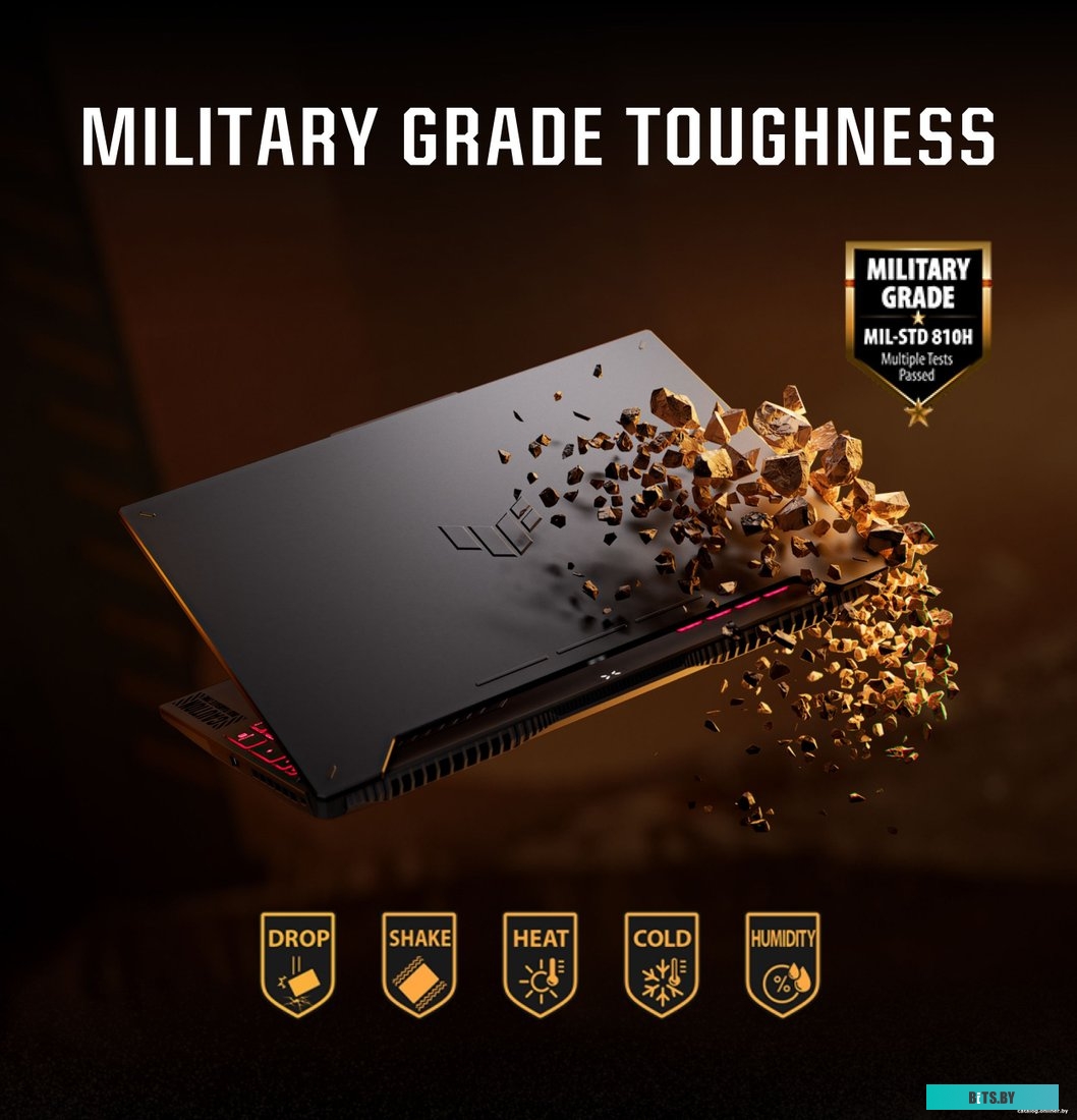 Ноутбук ASUS TUF Gaming A15 FA507UI-LP179 Mecha Gray (90NR0I65-M008D0) 90NR0I65-M008D0