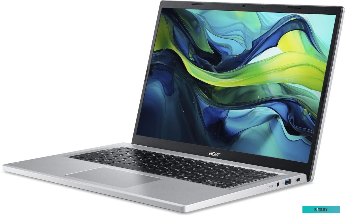 NX.KXECD.002 Ноутбук Acer Aspire Go AG14-31P-36DD NX.KXECD.002, 14", IPS, Intel Core i3 N305 1.8ГГц, 8-ядерный, 8ГБ 512ГБ SSD,  UMA, без операционной 