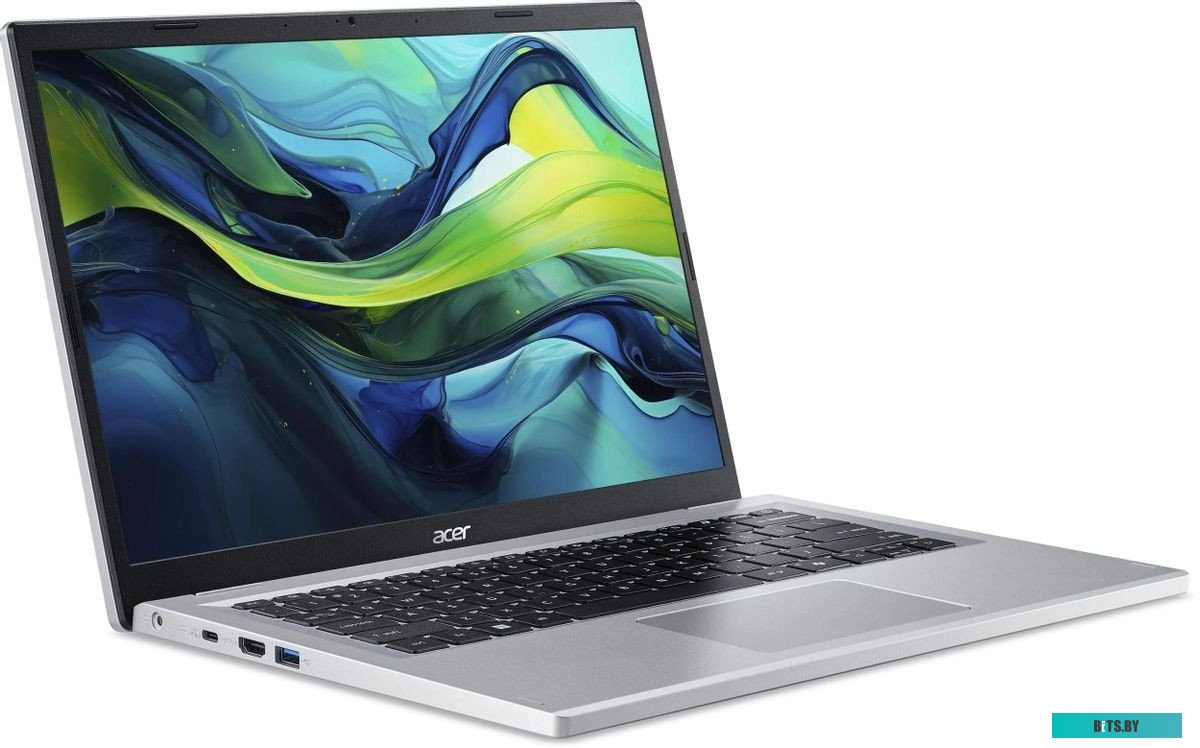 NX.KXECD.002 Ноутбук Acer Aspire Go AG14-31P-36DD NX.KXECD.002, 14", IPS, Intel Core i3 N305 1.8ГГц, 8-ядерный, 8ГБ 512ГБ SSD,  UMA, без операционной 