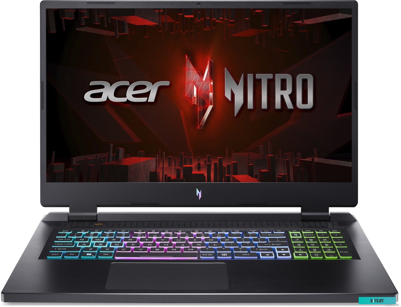 NH.QL1CD.001 Ноутбук ACER Nitro AN17-41-R8P3 17.3"(1920x1080 (матовый) IPS)/AMD Ryzen 7 7735HS(3.2Ghz)/16384Mb/1024PCISSDGb