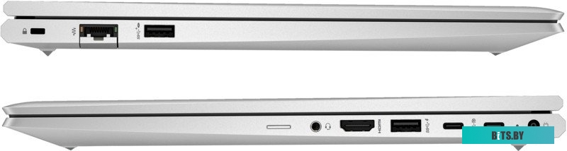 9G204ET Ноутбук HP ProBook 455 G10 15.6" 1920x1080/AMD Ryzen 5 7530U/RAM 8Гб/SSD 512Гб/AMD Radeon RX Vega 7/ENG|RUS/DOS серебристый 1.74 кг 9G204ET