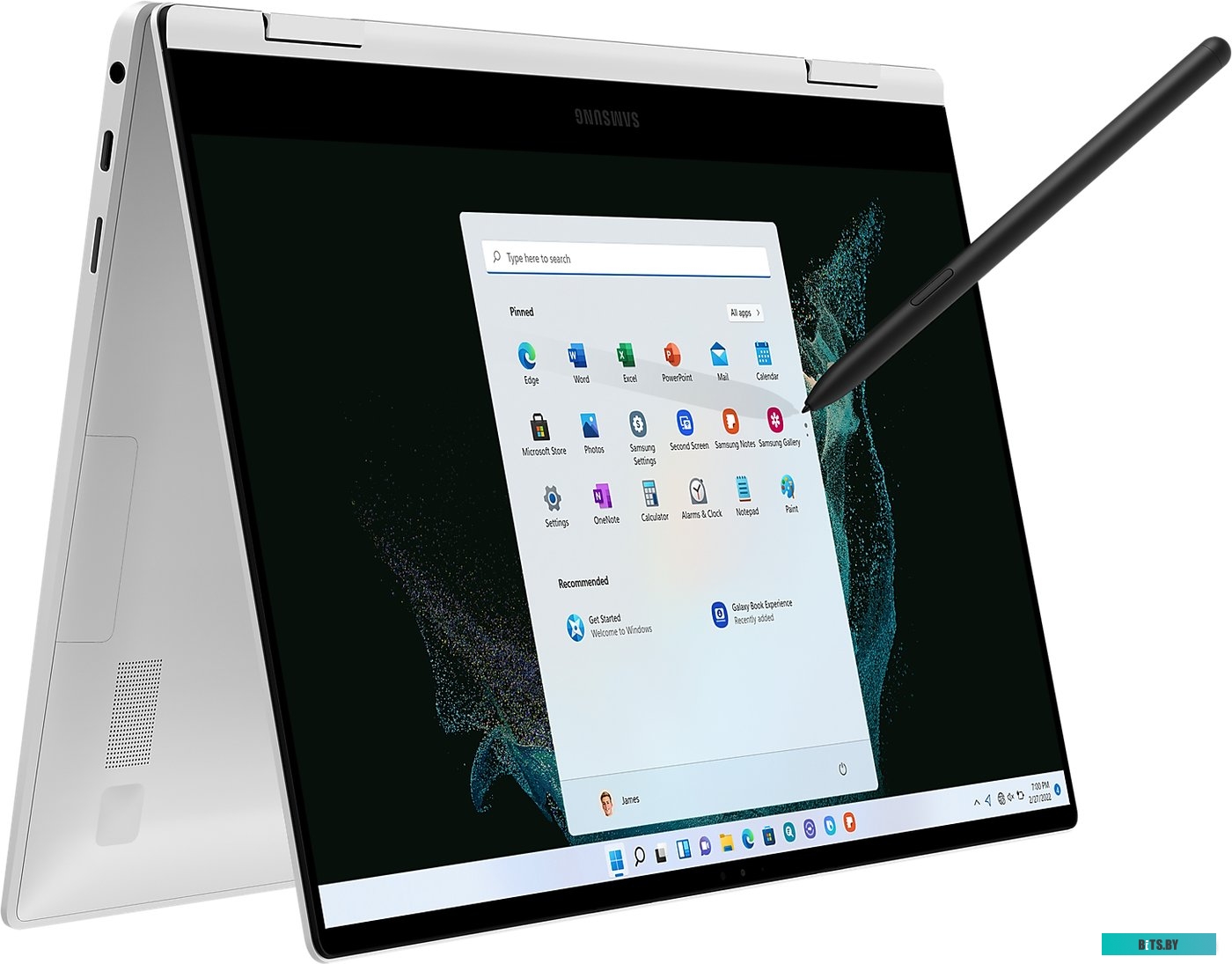 NP930QED-KC1US Ноутбук Samsung Galaxy Book 2 Pro 360 NP930 Core i7 1260P 16Gb SSD512Gb Intel Iris Xe graphics 13.3" AMOLED Touch FHD (1920x1080) Windo