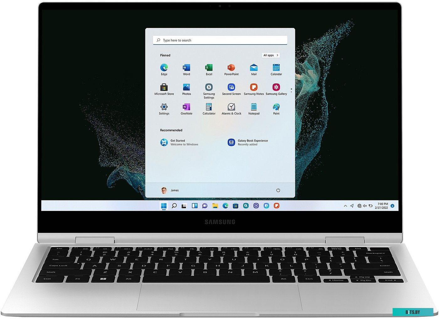 NP930QED-KC1US Ноутбук Samsung Galaxy Book 2 Pro 360 NP930 Core i7 1260P 16Gb SSD512Gb Intel Iris Xe graphics 13.3" AMOLED Touch FHD (1920x1080) Windo