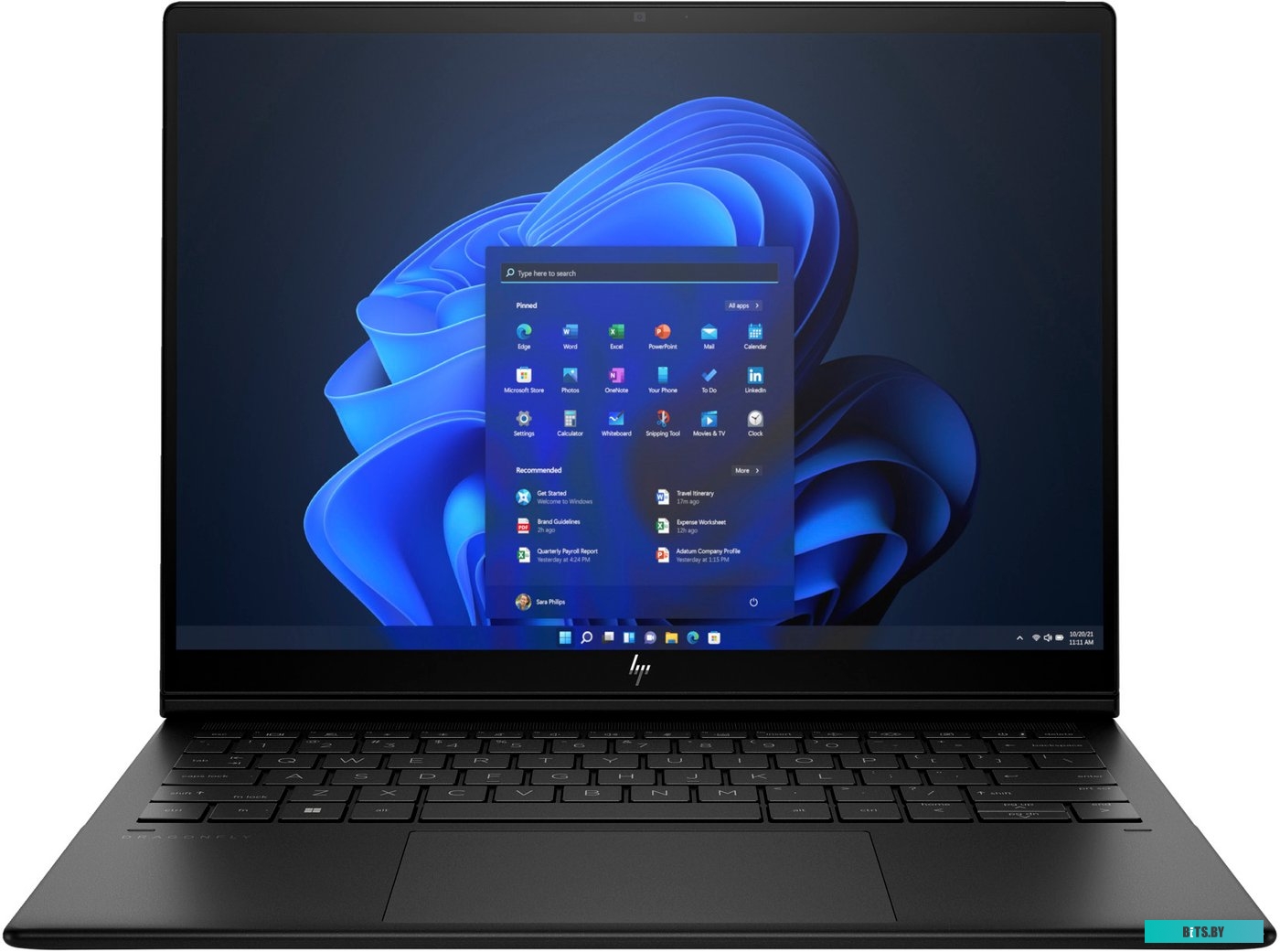 930U4E8R Ноутбук HP Dragonfly Folio G3 Core i5 1245U 16Gb SSD512Gb 13.5" Touch WUXGA+ Windows 10 Professional 64 upgW11Pro WiFi BT Cam (930U4E8R)