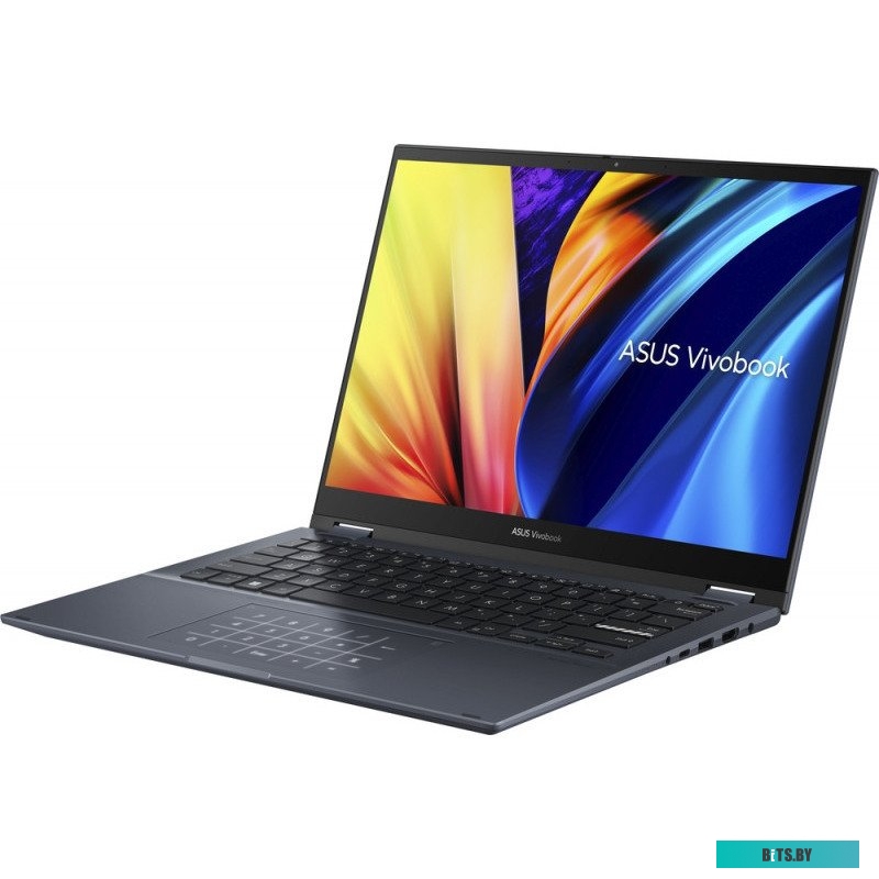 Ноутбук Asus TN3402QA-LZ177 flip Touch+Stylus 14" 1920x1200 IPS Touch/AMD Ryzen 5 5600H/8Gb/512SSD/AMD Radeon/DOS/Blue