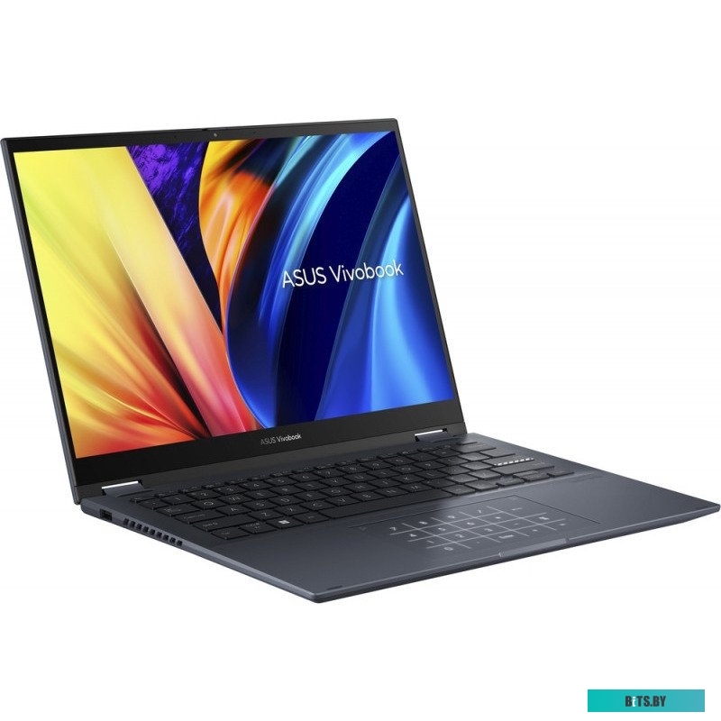 Ноутбук Asus TN3402QA-LZ177 flip Touch+Stylus 14" 1920x1200 IPS Touch/AMD Ryzen 5 5600H/8Gb/512SSD/AMD Radeon/DOS/Blue