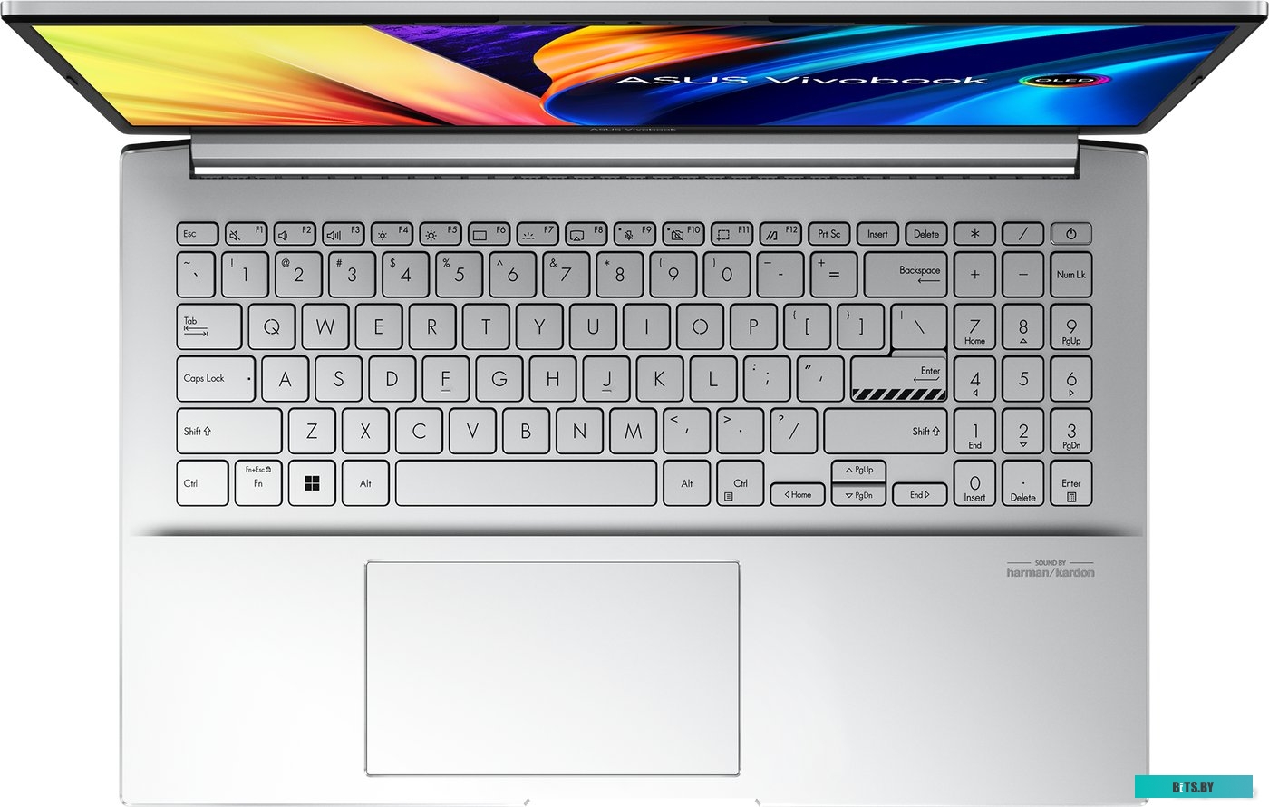 Ноутбук ASUS M6500XU-MA105 15.6"(2880x1620 OLED)/AMD Ryzen 9 7940HS(4Ghz)/16384Mb/1024PCISSDGb/noDVD/Ext:nVidia GeForce RTX4050(6144Mb)/Cam/BT/WiFi/70