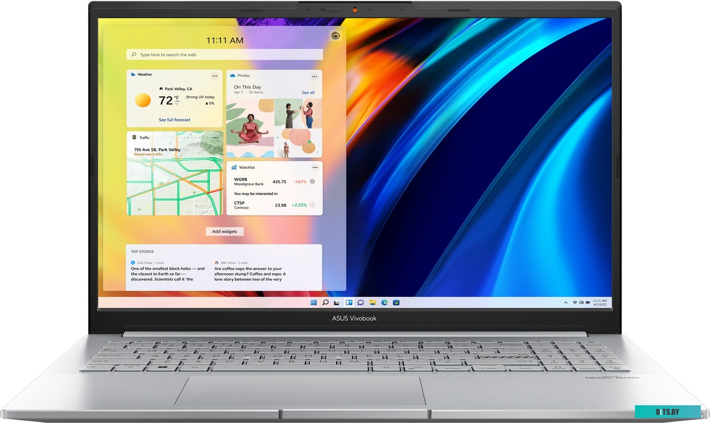 Ноутбук ASUS M6500XU-MA105 15.6"(2880x1620 OLED)/AMD Ryzen 9 7940HS(4Ghz)/16384Mb/1024PCISSDGb/noDVD/Ext:nVidia GeForce RTX4050(6144Mb)/Cam/BT/WiFi/70