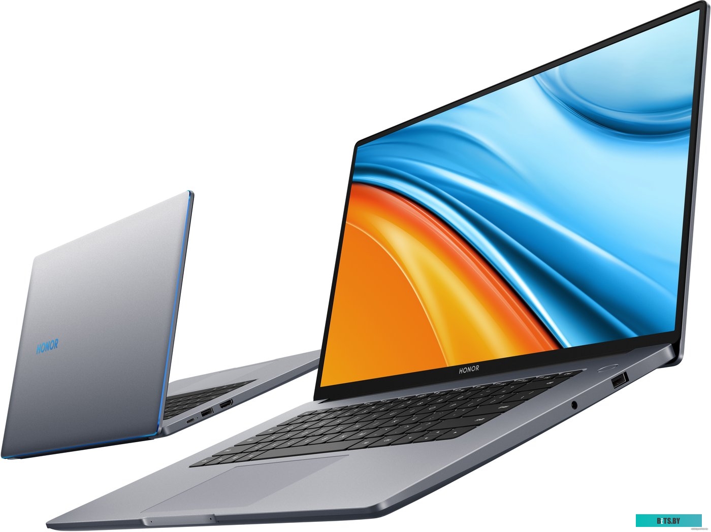 Ноутбук Honor MagicBook 14 NMH-WFP9HN, 14",  IPS, AMD Ryzen 7 5800H 3.2ГГц, 8-ядерный, 16ГБ DDR4, 512ГБ SSD,  AMD Radeon , Free DOS, серый [5301afvp]