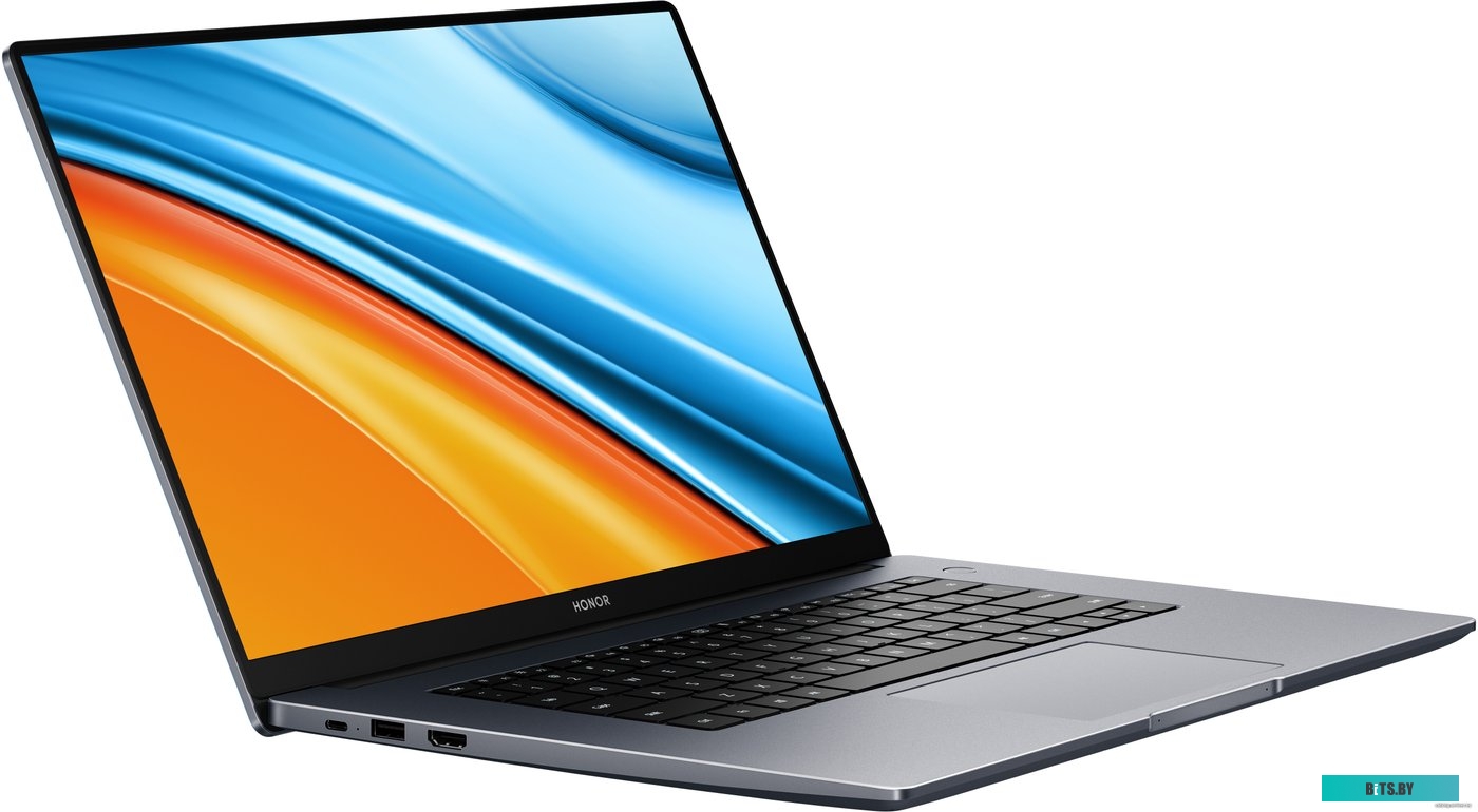Ноутбук Honor MagicBook 14 NMH-WFP9HN, 14",  IPS, AMD Ryzen 7 5800H 3.2ГГц, 8-ядерный, 16ГБ DDR4, 512ГБ SSD,  AMD Radeon , Free DOS, серый [5301afvp]