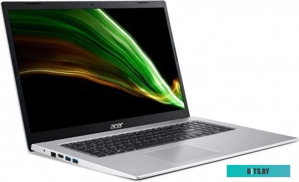 Ноутбук Acer A317-54-572Z Aspire 17.3'' FHD IPS/Intel Core i5-1235U/16GB/512GB SSD/Integrated/WiFi/BT/noOS/SILVER/2,3kg
