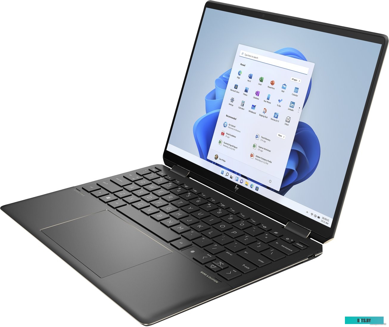 84R70EA Ноутбук HP Spectre x360 14-ef2008ci Core i5 1335U 16Gb SSD512Gb Intel Iris Xe graphics 13.5" IPS Touch WUXGA+ (1920x1280) Windows 11 Home blac