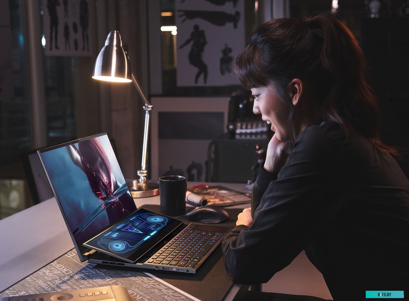 Рабочая станция ASUS ROG Zephyrus Duo 16 GX650RW-LO108X