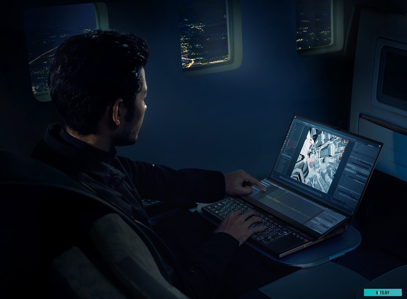 Рабочая станция ASUS ROG Zephyrus Duo 16 GX650RW-LO108X
