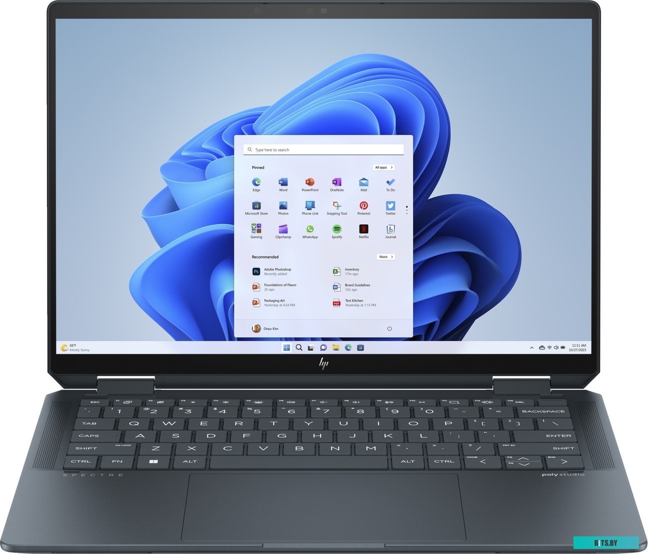 Ноутбук HP Spectre x360 14-eu0002ci A19GHEA