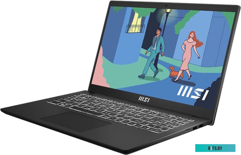 Ноутбук MSI Modern 15 B12M-214XRU 9S7-15H112-214 (FHD i5-1235U, 8Gb/256GbSSD, DOS, черный)