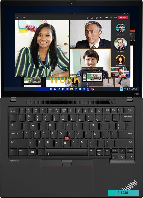 21HGS4KG00 Ноутбук Lenovo ThinkPad P14s Gen 4 Core i7 1360P 16Gb SSD1Tb 14" IPS WUXGA noOS black WiFi BT Cam (21HGS4KG00)