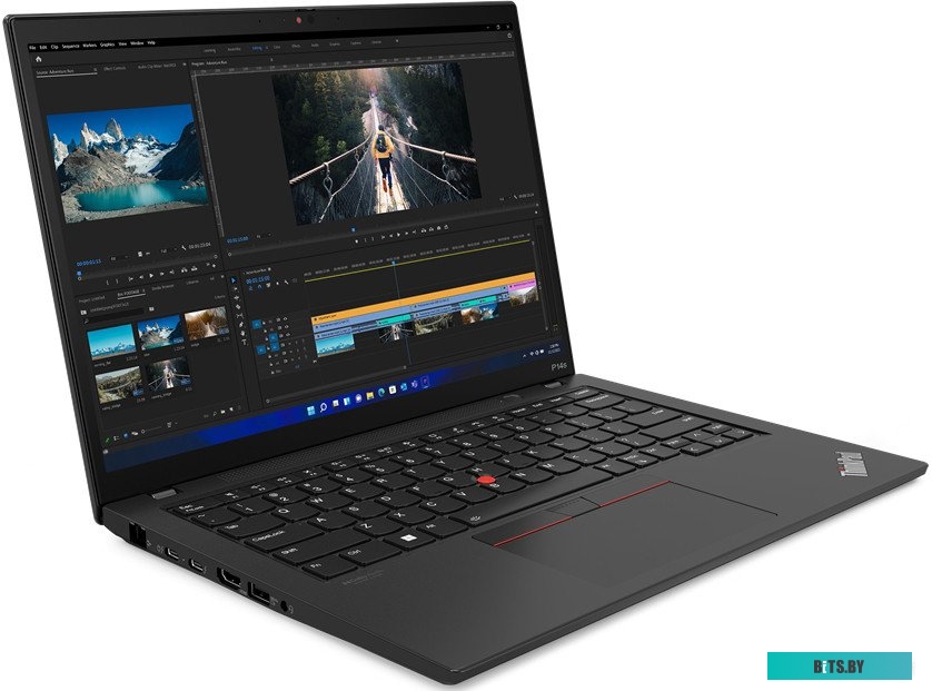 21HGS4KG00 Ноутбук Lenovo ThinkPad P14s Gen 4 Core i7 1360P 16Gb SSD1Tb 14" IPS WUXGA noOS black WiFi BT Cam (21HGS4KG00)