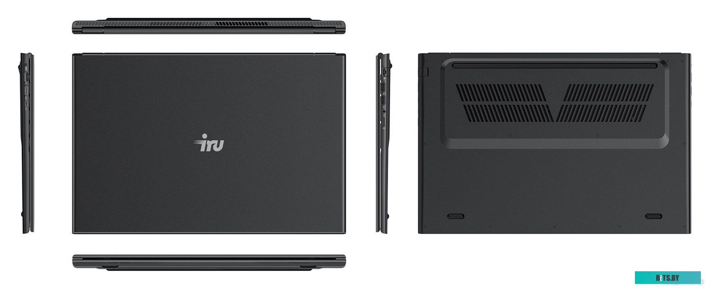 Ноутбук IRU Калибр 17TLI Core i5 1135G7 16Gb SSD512Gb Intel Iris Xe 17.3" IPS FHD (1920x1080) Free DOS grey WiFi BT Cam 4800mAh (1872396)