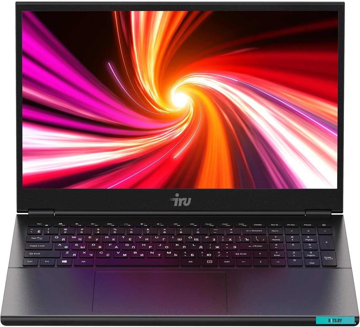 Ноутбук IRU Калибр 17TLI Core i5 1135G7 16Gb SSD512Gb Intel Iris Xe 17.3" IPS FHD (1920x1080) Free DOS grey WiFi BT Cam 4800mAh (1872396)