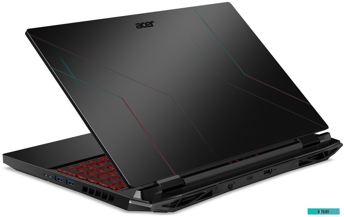 Ноутбук игровой Acer Nitro 5 AN515-58-527U NH.QFHCD.004, 15.6",  IPS, Intel Core i5 12450H 2ГГц, 8-ядерный, 16ГБ DDR4, 512ГБ SSD,  NVIDIA GeForce  RTX