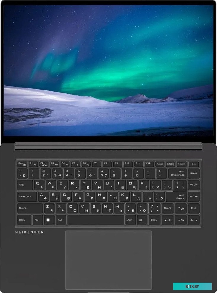 P625QSF0LGRE0 Ноутбук 16" IPS QHD Maibenben P625 grey (Core i5 12450H/16Gb/512Gb SSD/VGA int/noOS) (P625QSF0LGRE0)