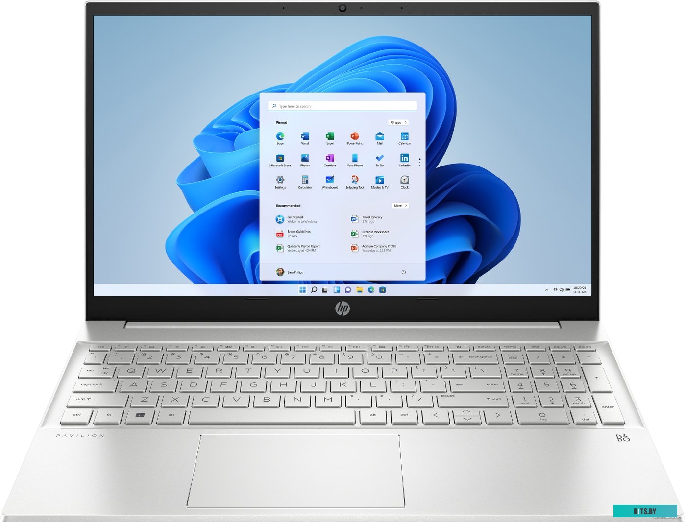 6F8L6EA Ноутбук HP Pavilion 15-eg2002ci Core i5 1235U 8Gb SSD256Gb Iris Xe 15.6" IPS FHD Free DOS silver WiFi BT Cam (6F8L6EA)