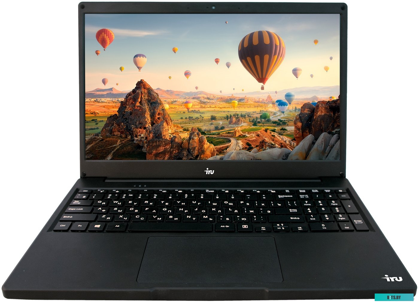 1941855 Ноутбук iRU Калибр 15Y 1941855, 15.6",  IPS, Intel Core i7 8550U 1.8ГГц, 4-ядерный, 16ГБ 240ГБ SSD,  Intel UHD Graphics  620, Free DOS, черный