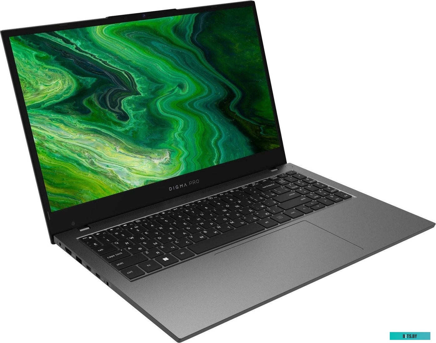 DN15P5-8DXW03 Ноутбук Digma Pro Fortis Core i5 1035G1 8Gb SSD512Gb Intel UHD Graphics 15.6" IPS FHD (1920x1080) Windows 11 Professional grey WiFi BT C