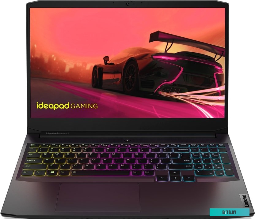 82K2027ARM Ноутбук Lenovo IP Gaming 3 15ACH6 15.6" FHD IPS, AMD R5-5500H, 16Gb, 512Gb SSD, NVidia RTX2050 4Gb, no OS, черный (82K2027ARM)*