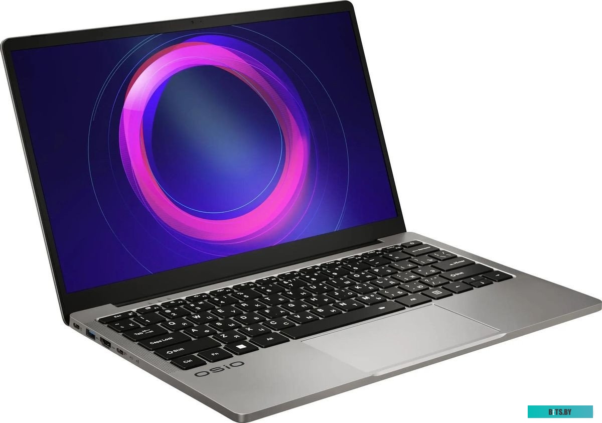 F140A-001 Ноутбук OSIO FocusLine F140A-001 F140A-001, 14", 2023, IPS, AMD Ryzen 5 5560U 2.3ГГц, 6-ядерный, 8ГБ DDR4, 256ГБ SSD,  AMD Radeon, без опера