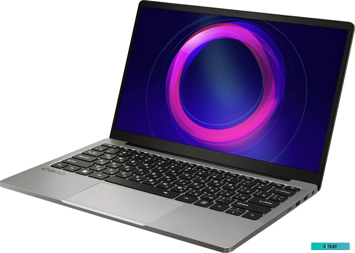 F140A-001 Ноутбук OSIO FocusLine F140A-001 F140A-001, 14", 2023, IPS, AMD Ryzen 5 5560U 2.3ГГц, 6-ядерный, 8ГБ DDR4, 256ГБ SSD,  AMD Radeon, без опера